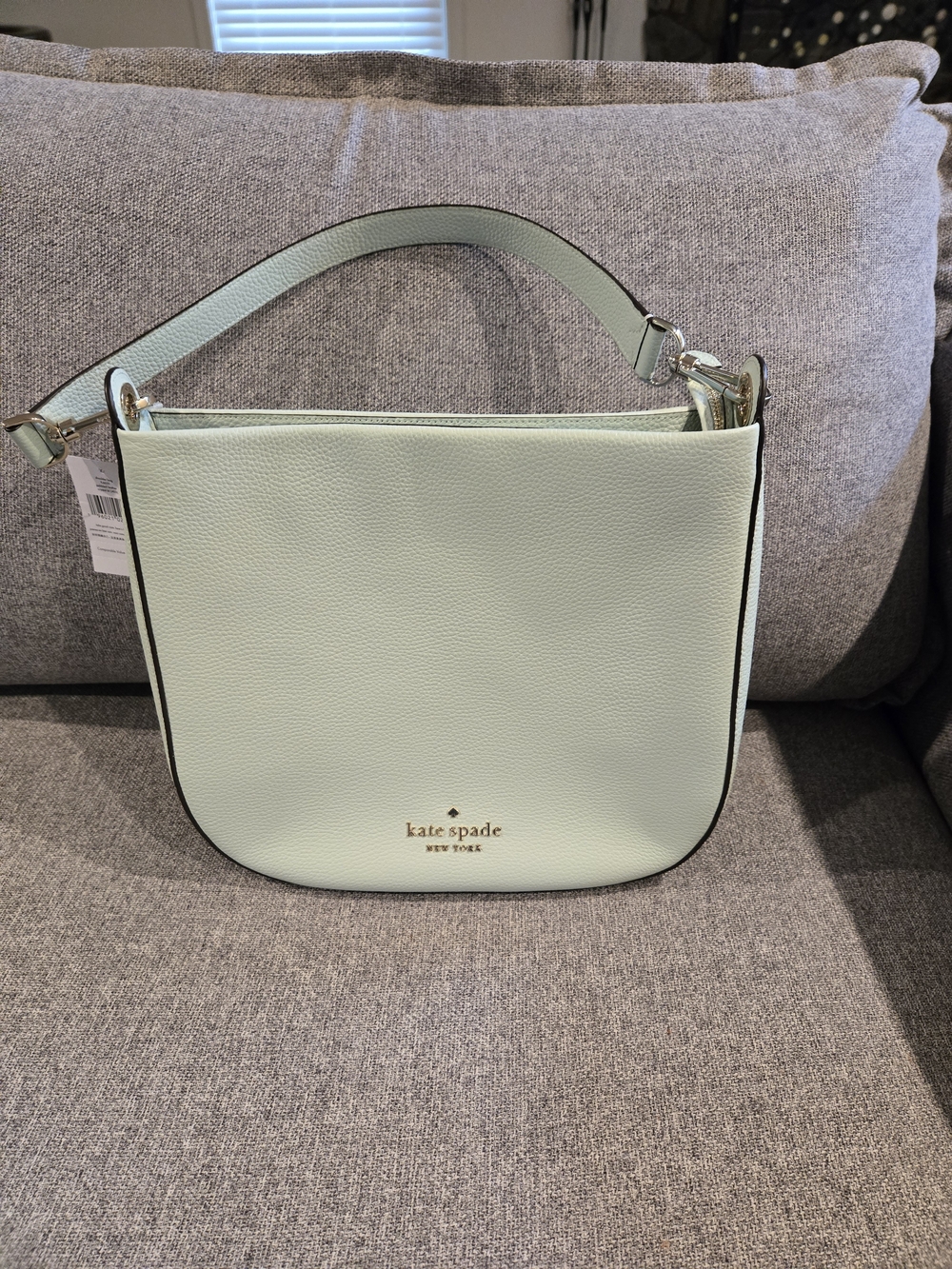 kate spade New York Mint Leather Shoulder Bag